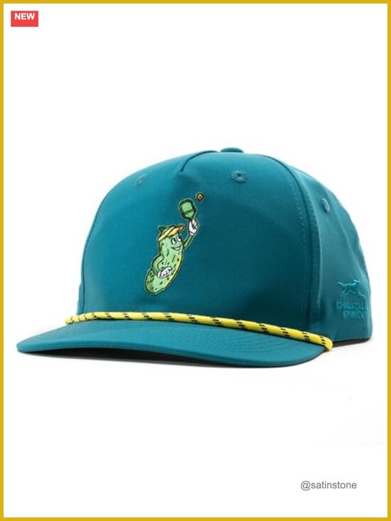 Adjustable Snapback Pickleball Hat - One Size Fits Most main image 5